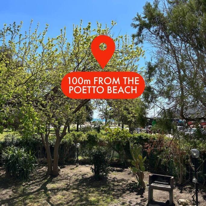 Green Home Front Poetto Beach, Cagliari, By Home&Experience מראה חיצוני תמונה